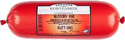 Nötkorv Rak 1kg Sorunda Korvfabrik