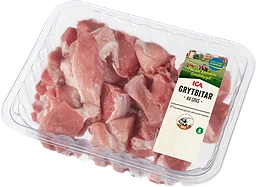 Grytbitar Färska av gris ca 500g ICA