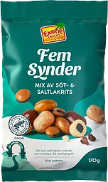 Passion of nature Fem synder 170g Exotic snacks