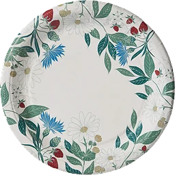 Assiett Flora 18cm 12-p ICA