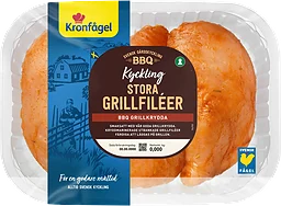 Kycklinggrillfilé BBQ Stora Grillkryddad ca 850g Kronfågel
