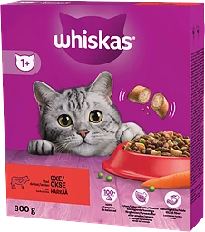 Kattmat Biff Adult 800g Whiskas