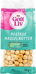 Hasselnötter rostade 175g ICA gott liv