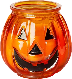 Fylld ljuslykta Pumpa 7,5cm ICA