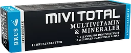 Brustablett Vitamin & mineral 15-p Mivitotal Plus