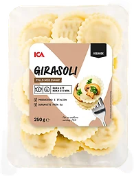 Pasta girasoli svampfyllning vegansk 250g ICA