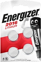 Knappcellsbatteri 2016 4-p Energizer
