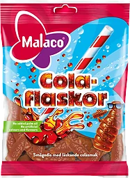 Godispåse Colaflaskor 95g Malaco