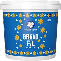 Gräddfil 12% 5kg Skånemejerier
