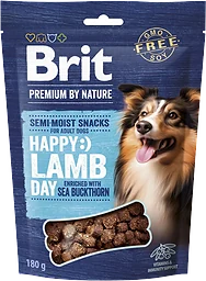 Hundsnacks Lamm med Havtorn 180g Brit Premium