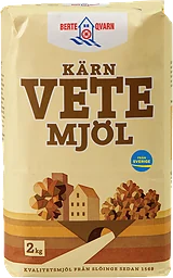 Kärnvetemjöl 2kg Berte Qvarn
