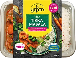 Tikka Masala med friterad tofu