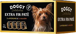 Hundmat Delikatesspaté Kyckling & kalkon