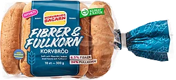 Korvbröd Fiber & Fullkorn 10-pack