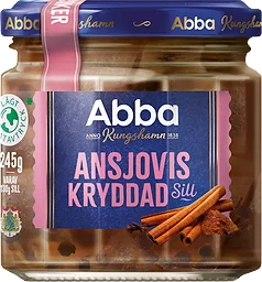 Sill ansjoviskryddad 245g Abba