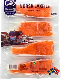 Laxfilé Norsk Fryst 400g Matgard