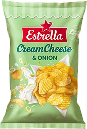Chips Cream Cheese & Onion 275g Estrella
