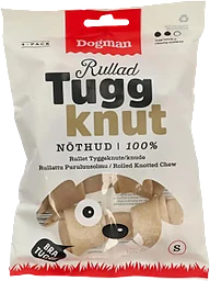 Tuggknut rullad Small 4-p 130g Dogman