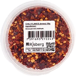 Chili Krossade Flakes 30g Risberg