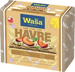 Tunn Havre Havreflingor Havsalt
