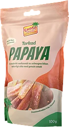 Torkad Papaya