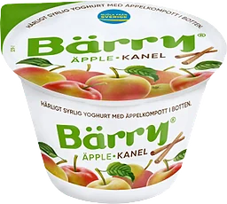 Yoghurt Äpple Kanel 2,6% 250g Bärry