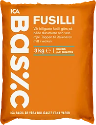 Fusilli 3 kg ICA Basic