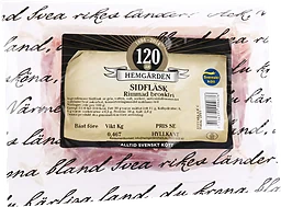 Sidfläsk Rimmad broskfri ca 470g Hemgården
