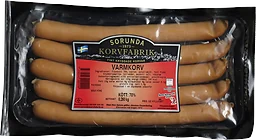 Varmkorv 70% kötthalt 260g Sorunda Korvfabrik