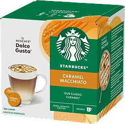 Kaffekapslar Dolce Gusto Caramel Macchiato 12-p Starbucks
