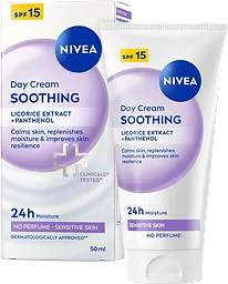 Dagkräm Soothing Day Cream SPF15 50ml Nivea