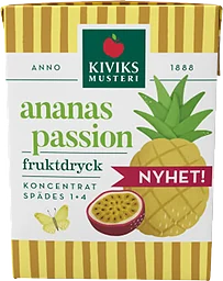 Fruktdryck Ananas & passionsfrukt Koncentrat 200ml Kiviks Musteri