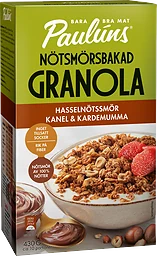 Granola Hasselnötssmör, kanel & kardemumma