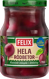 Hela Aptitrödbetor 710g Felix