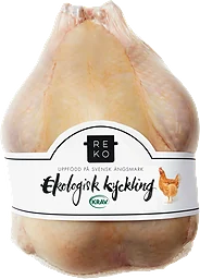 Kyckling hel Ekologisk ca 1,7kg KRAV Reko Kyckling