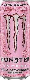 Strawberry Ultra Energidryck, Burk