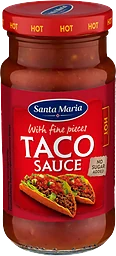 Taco sauce Hot 230g Santa Maria