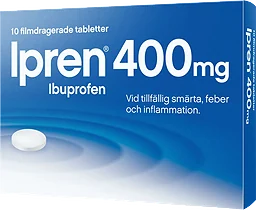 Ipren Filmdragerande tablett 400mg 10-p