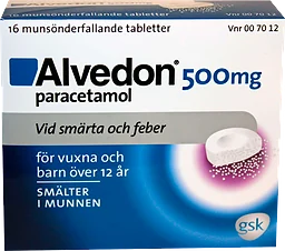 Alvedon Munsönderfallande Tablett