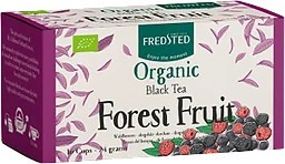 Te svart Forest Fruit Ekologisk 16-p Fredsted
