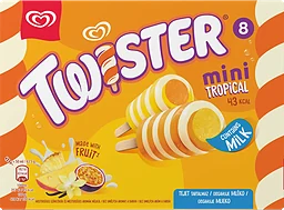 Glass Flerpack Tropical mini 8-p Twister