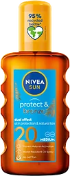 Solkräm Protect & Bronze Oil Spray SPF20