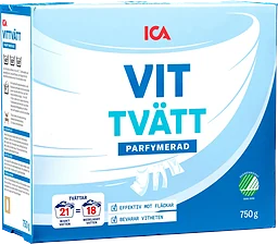 Tvättmedel Vittvätt 750g ICA
