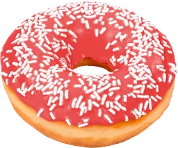 Donut Jordgubb 53 g Dafgård