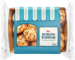 Kokostoppar 200g ICA