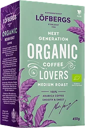 Bryggkaffe Mellanrost Ekologiskt 450g Löfbergs