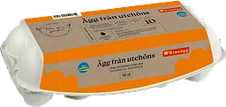 Ägg Frigående utomhus M/L 10-p Kronägg