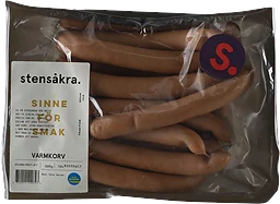 Varmkorv 70% Kötthalt 800g Stensåkra