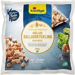Grillad salladskyckling Fryst 600g Kronfågel