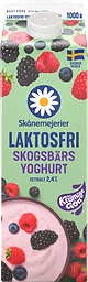 Yoghurt Skogsbär Laktosfri 2,4% 1000g Skånemejerier